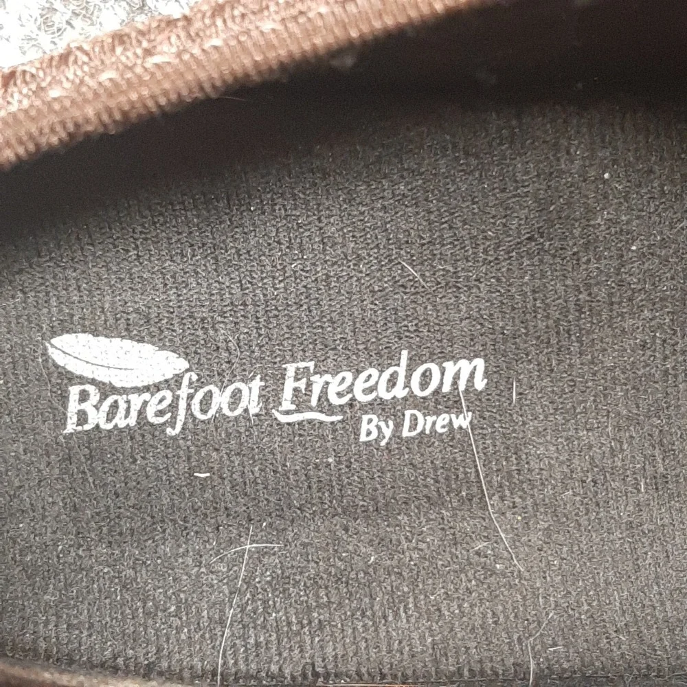 Barefoot Freedom By Drew Women's 9.5M Brown Nubuck Casual Shoe Lisbon Nice